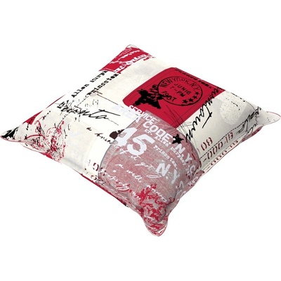 Doppler Living polštář červený 45x45