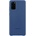 Samsung Silicone Cover Case EF-PG985TN - оригинален силиконов кейс за Samsung Galaxy S20 Plus (тъмносин)