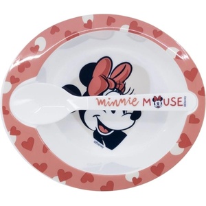 Stor Комплект за хранене Stor - Micro, Minnie Mouse Heart Full (10778)