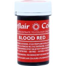 Sugarflair Gelová barva Blood Red 25 g