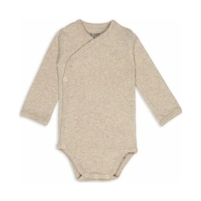 LODGER Body s dlouhým rukávem Melange Beige