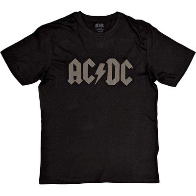 AC/DC Tričko Logo Hi-Build Black