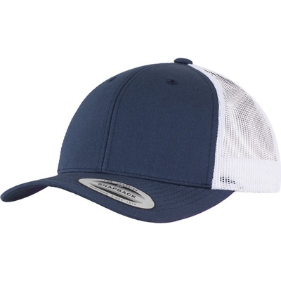 Flexfit 6606/6606T Trucker Vintage COT55660696399 navy/white Navy/bílá