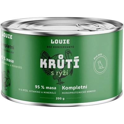 Louie Adult morka s ryžou 2 x 200 g