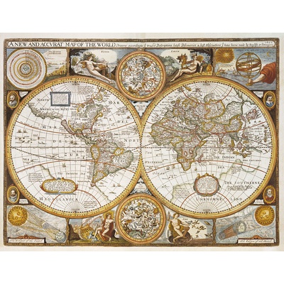 Antický svět - nástěnná mapa 90 x 70 cm, lamino + lišty