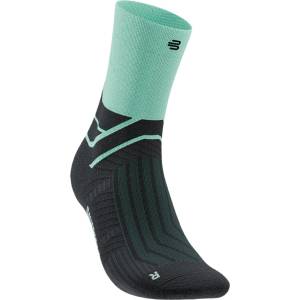 Bauerfeind Sports Дамски чорапи за бягане Bauerfeind Sports Women's Run Performance Mid Cut Socks Running socks - Turquoise - размер 35-38 (EU) (207-1605-0311)