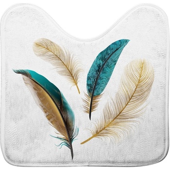 douceur d'intérieur Бял килим за баня WC 45x45 cm Plumiss - douceur d'intérieur (1802142)