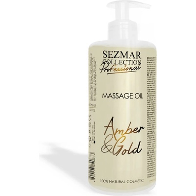 SEZMAR professional Масажно масло Злато и Амбър, 500мл