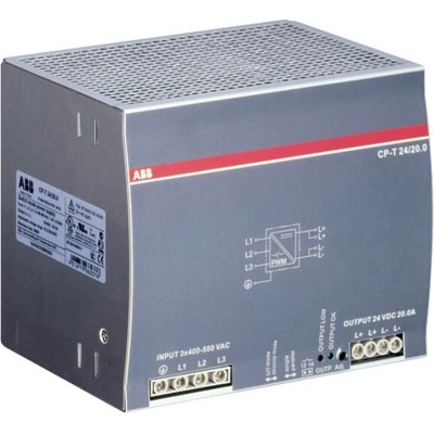 ABB CP-T 24/20.0 sieťový zdroj na montážnu lištu (DIN lištu), 24 V/DC, 20 A