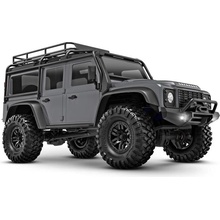 Traxxas RC auto TRX-4M Land Rover Defender RTR strieborná 1:18