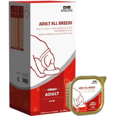 Specific CXW Adult All Breeds 6 x 300 g