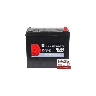 Fiamm Black Titanium 12V 50Ah 400A B24J 50