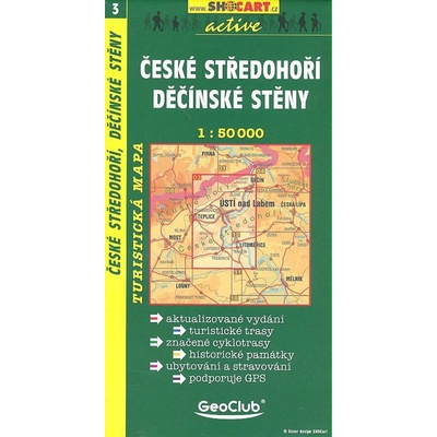 České středohoří Děčínské stěny 1:50 000