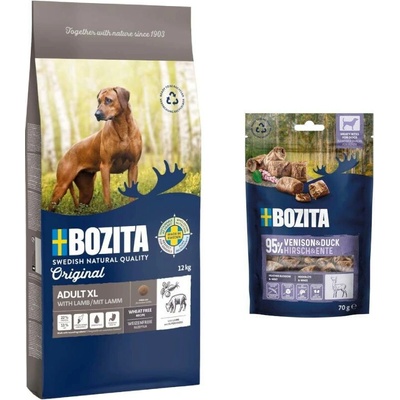 Bozita Original Adult XL Wheat Free Lamb 12 kg