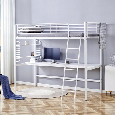 Halmar DOLCE 90 - легло с бюро в бяло (DOLCE 90/hal/bed)