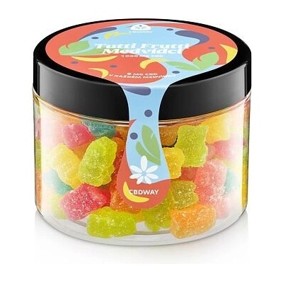 CBD WAY Medvídci Tutti Frutti 1000 mg 400 g