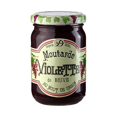 L´Esprit d´Epicure Fialová hořčice Moutarde Violette 200 g