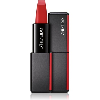 Shiseido Makeup ModernMatte matná pudrová rtěnka 514 Hyper Red True Red 4 g