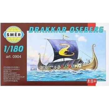 Směr Model loď Drakkar Oseberg stavebnice lodě 1:180