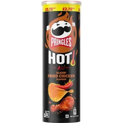 Pringles United Kingdom pálivé bramborové chipsy s příchutí smaženého kuřete 160 g PM