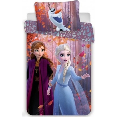 Jerry Fabrics Obliečky Frozen 2 sister purple 70x90 140x200
