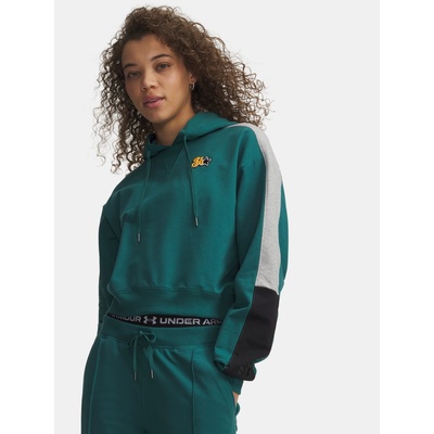 Under Armour dámská mikina Sport Terry Trend Hoodie Zelená