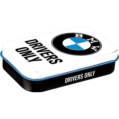 NOSTALGIC ART krabička XL BMW Drivers Only white