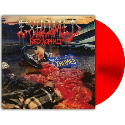Exhumed - Red Asphalt Blood Red Vinyl LP