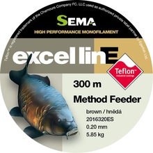 Sema Excel Line Method Feeder hnědá 300m 0,18mm 4,9kg