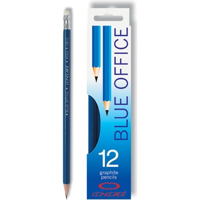 Concorde Blue office 4550 č. 2 HB s gumou A1033