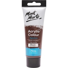 MontMarte akrylová barva 75 ml hnědá Umbra pálená