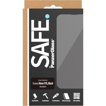 Image 1 of Panzer Стъклен протектор Safe за Huawei Nova Y70, Ultra Wilde Fit