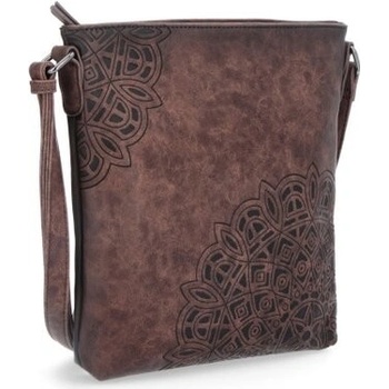 Indee kabelka crossbody hnědá 6269 H