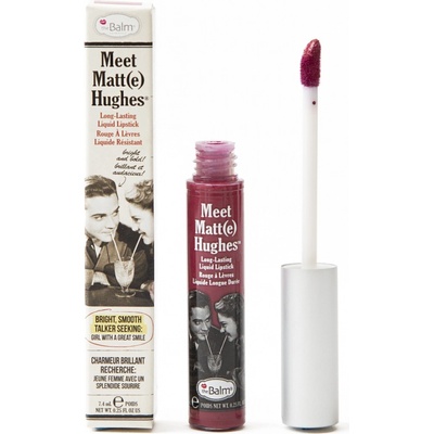 theBalm Meet Matt e Hughes dlhotrvajúci tekutý rúž Dedicated 7,4 ml