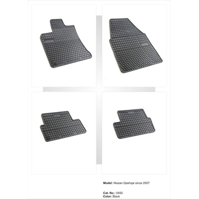 FroGum Гумени стелки за NISSAN Qashqai (2007-2013), марка Frogum (0450)