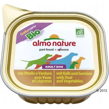 Almo Nature Bio Daily Menu - Beef & Vegetables 6x100 g