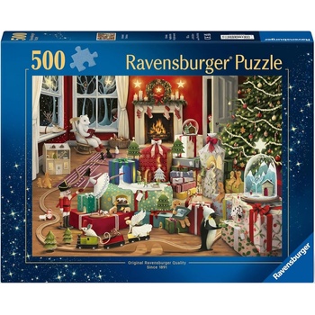 Ravensburger Пъзел Ravensburger от 500 части - Омагьосваща Коледа (12000227)