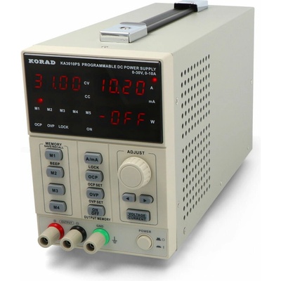 Korad Laboratorní napájecí zdroj KA3010PS 0-30V 10A USB RS232 – Zboží Mobilmania