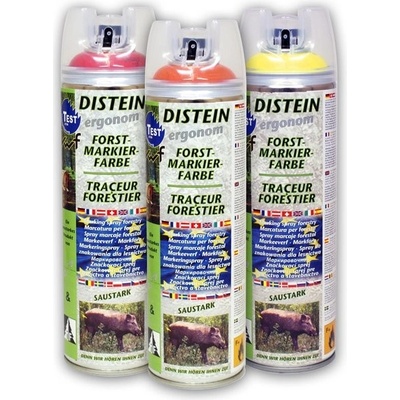 Dupli Color Distein Permanent lesnícky značkovací sprej 500 ml trvalá zelená