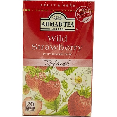 Ahmad Tea Lesní jahoda 40 g 20 sáčků