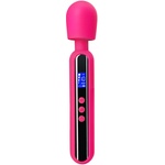 SuperLove Digital Strong AkuWand Massager Neon Pink