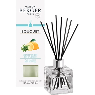 Maison Berger Paris Cube Scented Bouquet aroma difuzér s náplní 125 ml (Zest of Verbena)