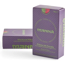 Manná Gourmet Filety makrely v extra panenskom olivovom oleji na portugalský spôsob 120 g