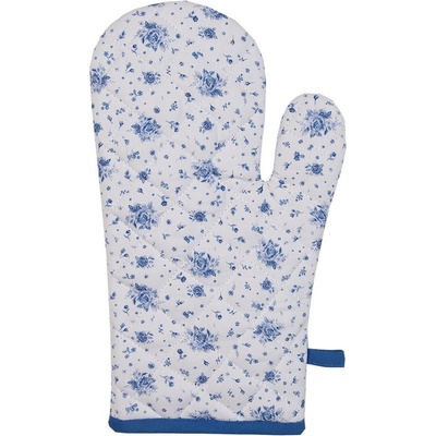 Bavlněná chňapka - rukavice Blue Rose Blooming- 18*30 cm