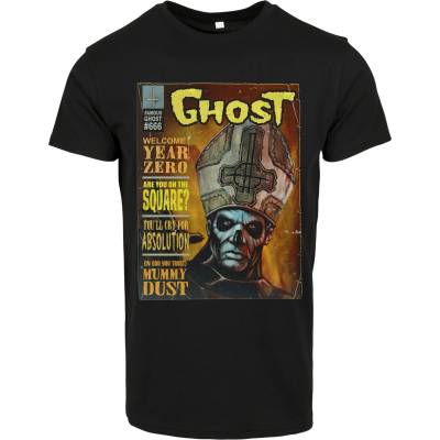 MERCHCODE Тениска Ghost Ghost Mag Tee black XSUB-MC782-00007 - Черен, размер XS