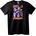 NOONEBRAND Тениска Guns Кафяв Бриз - XL, Black