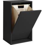 ReCollector Черен стенен кош за пране Laundry Box - ReCollector (100107BlackL)