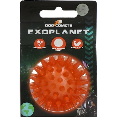 Dog Comets Exoplanet ježatý míč oranžový 8 cm