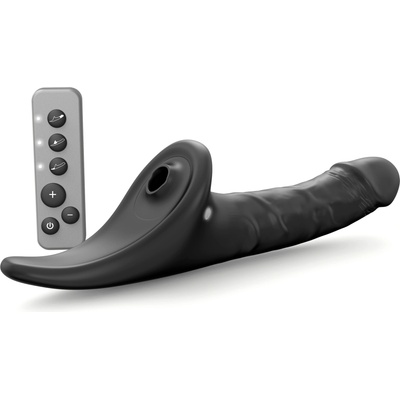 Strap On Me Multi Orgasm Dildo Black L