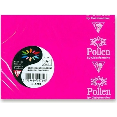 Clairefontaine Barevná obálka 75 x 100 mm - růžová - 1 ks - 1330/1055700